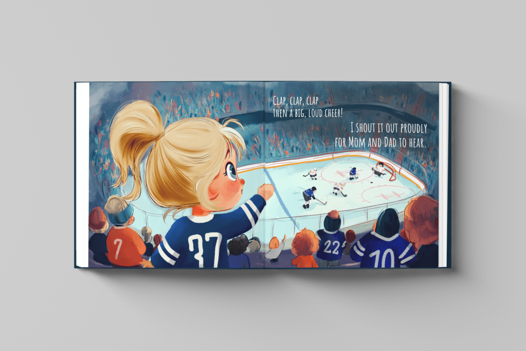 Hockey Is My Favorite Season Inside Book